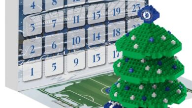 Chelsea FC BRXLZ Christmas Tree Advent Calendar