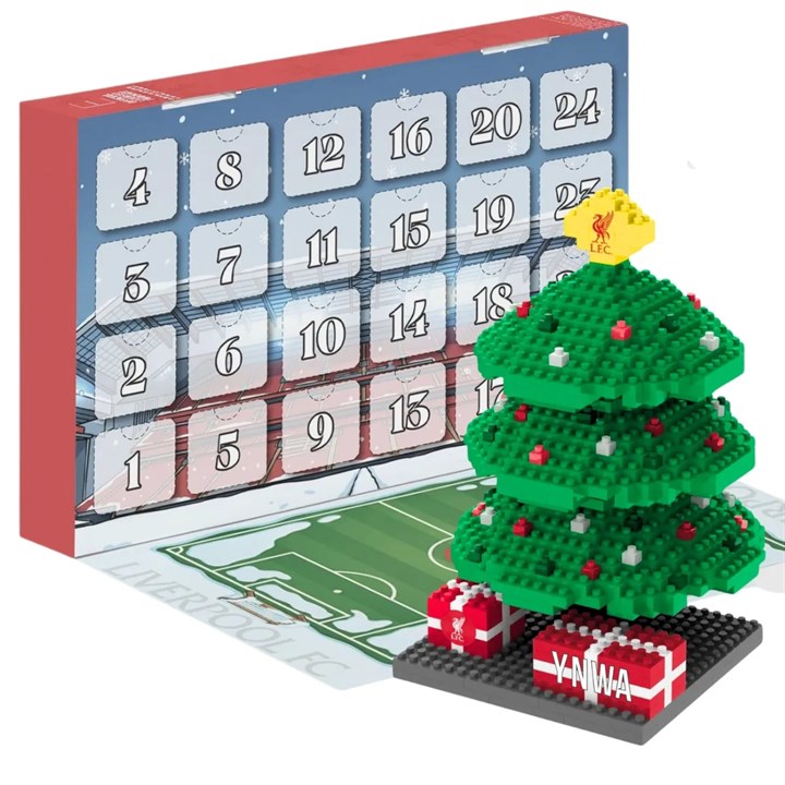 Liverpool FC BRXLZ Christmas Tree Advent Calendar