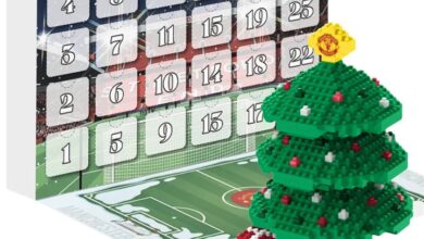 Manchester United FC BRXLZ Christmas Tree Advent Calendar
