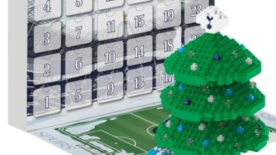 Tottenham Hotspur FC BRXLZ Christmas Tree Advent Calendar