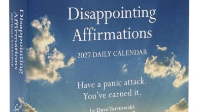 Disappointing Affirmations Desk Calendar 2027