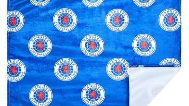 Rangers FC Flannel Fleece Blanket