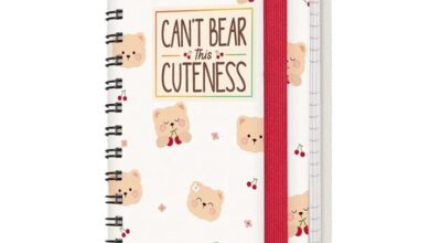Teddy Bear Cherries Small Diary 2027