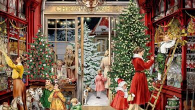 Nostalgic Christmas Shop Traditional Advent Calendar