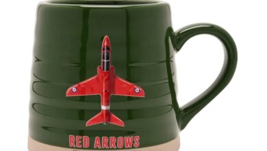 RAF Ceramic Red Arrows Mug