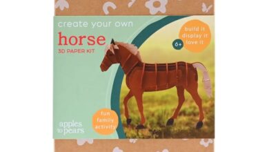 Horse 3D Paper Craft DIY Kit