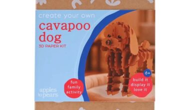 Cavapoo 3D Paper Craft DIY Kit